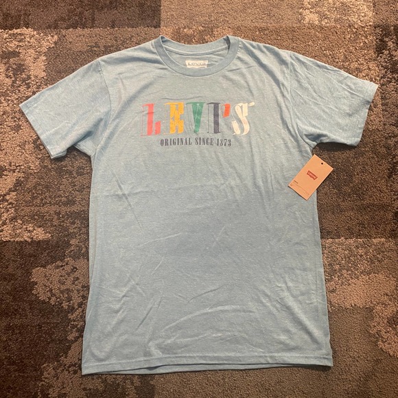 Levi's Other - Levi's Blue Short Sleeve Crewneck Tee Shirt NEW Men's Size Medium
